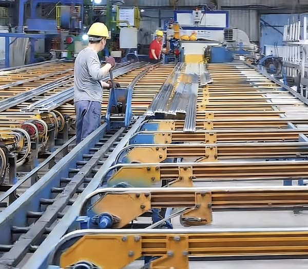 CNC machining factory production line - aluminum and copper processing