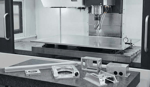 CNC Machining Center in operation