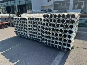 Aluminum round tube