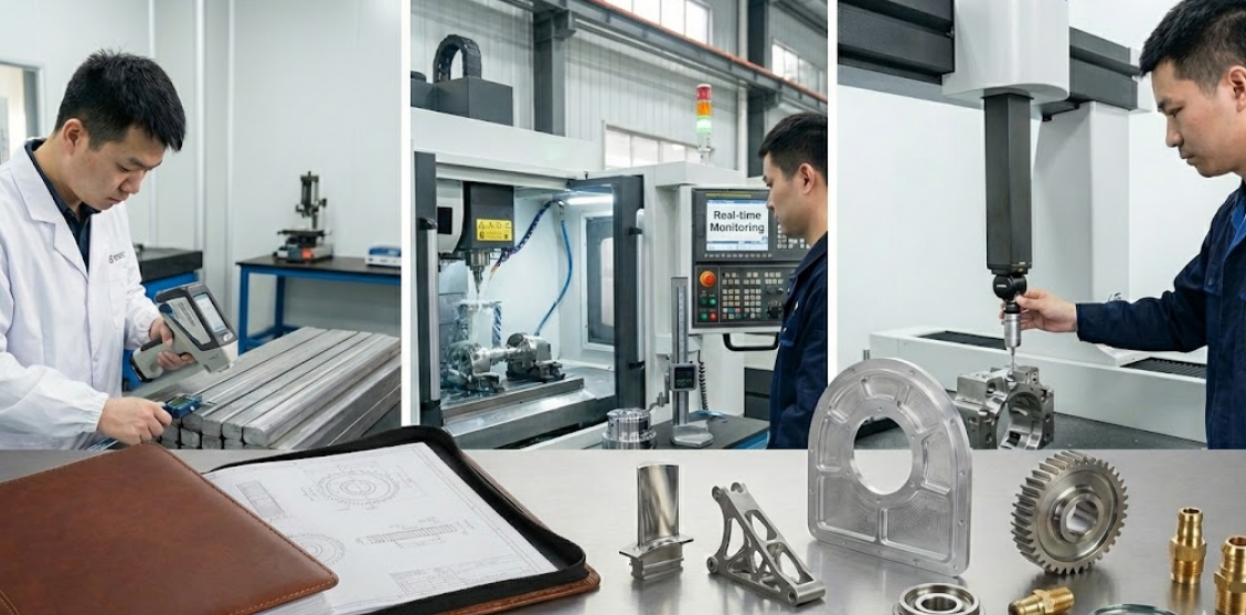 Precision micro-machined semiconductor components smaller than fingernail