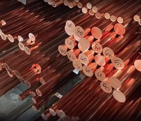 YCS pure copper tubing with precision manufacturing