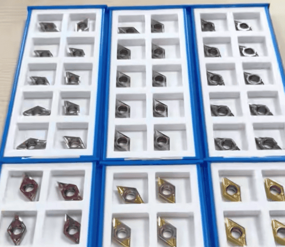 Professional turning tools for CNC brass machining